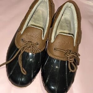 Woodbury Waterproof Duck Shoes Faux Fur Lined – Women’s 7M